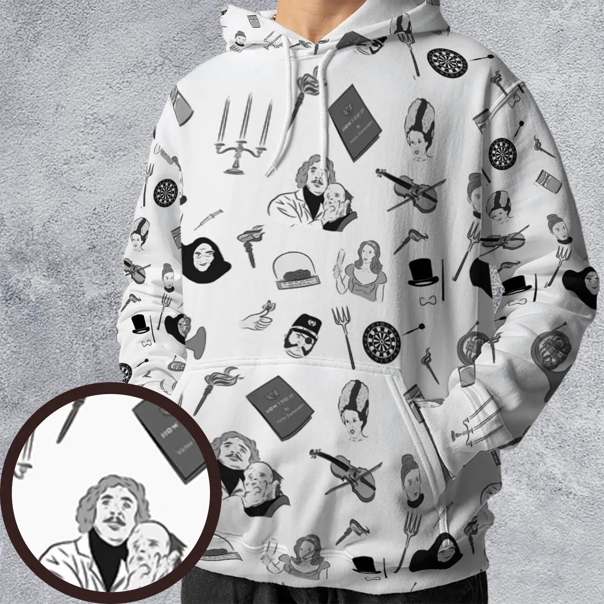 Full Print Hoodie - SXFD3HJ5