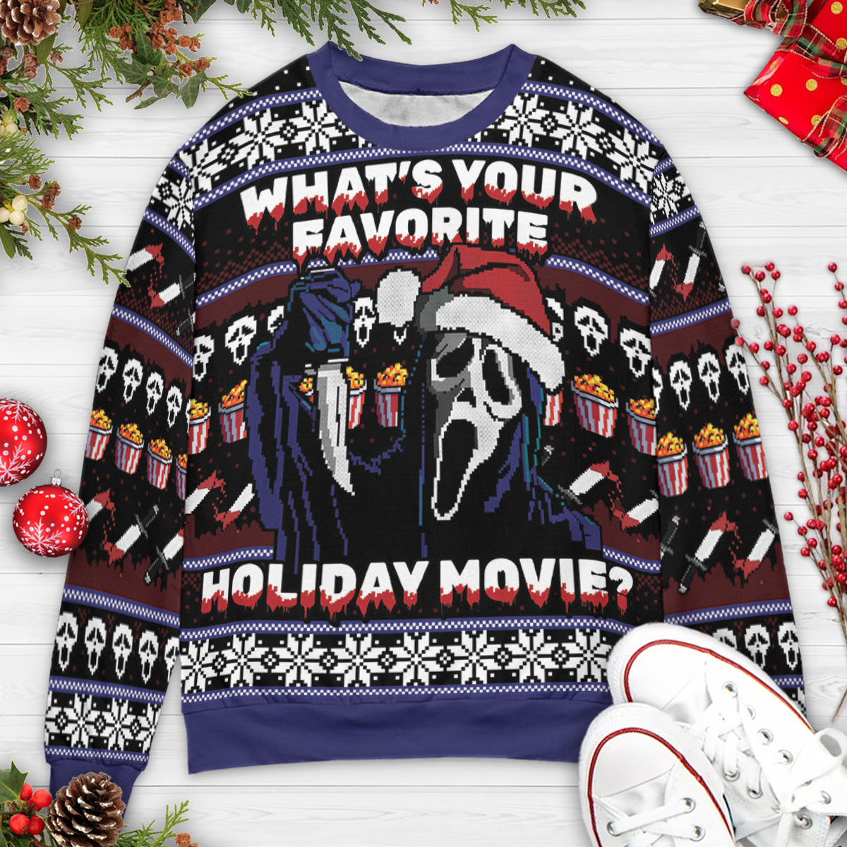 Ugly Christmas Sweatshirt - BPWWRLL3
