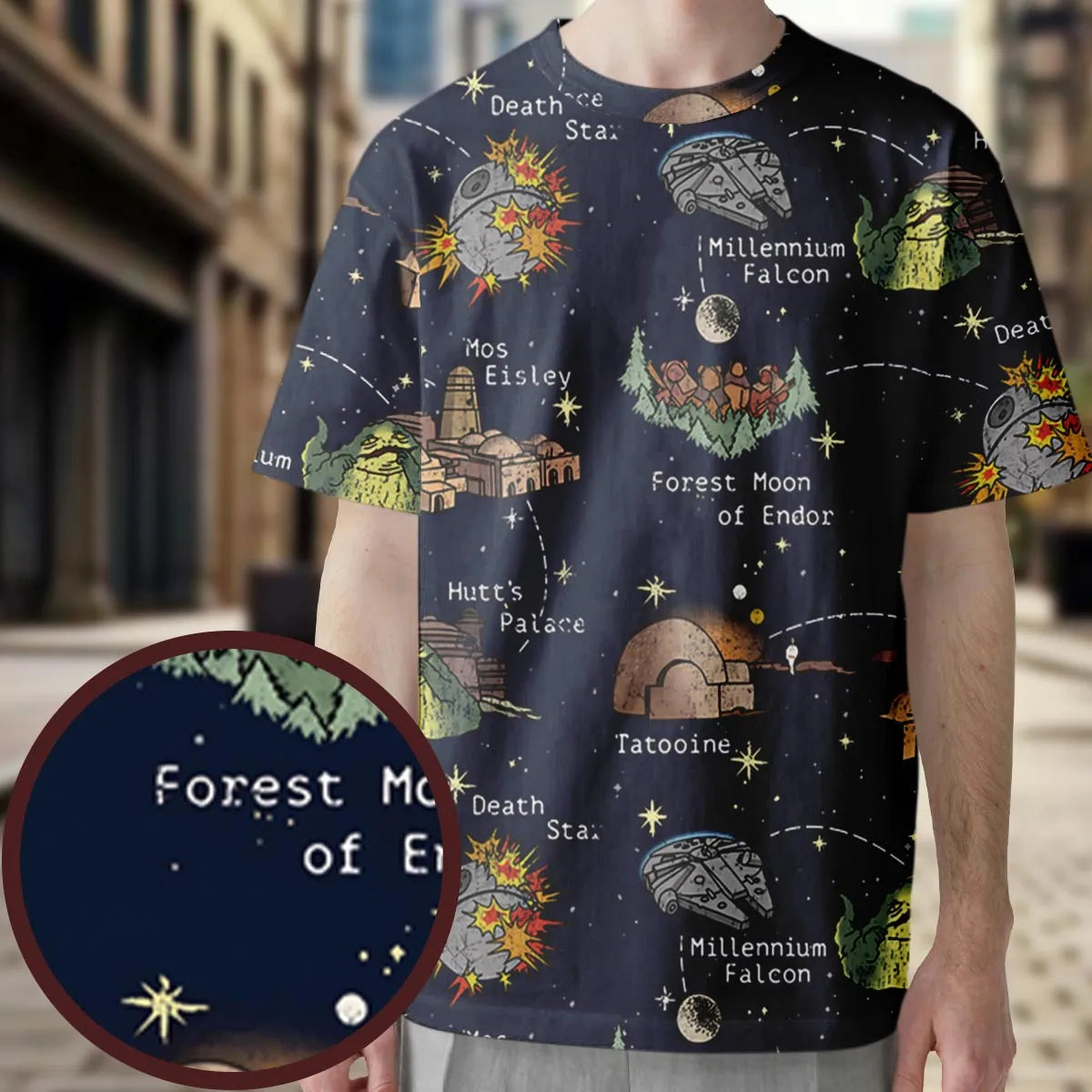 Full Print T-Shirt - 5HWHKA6S