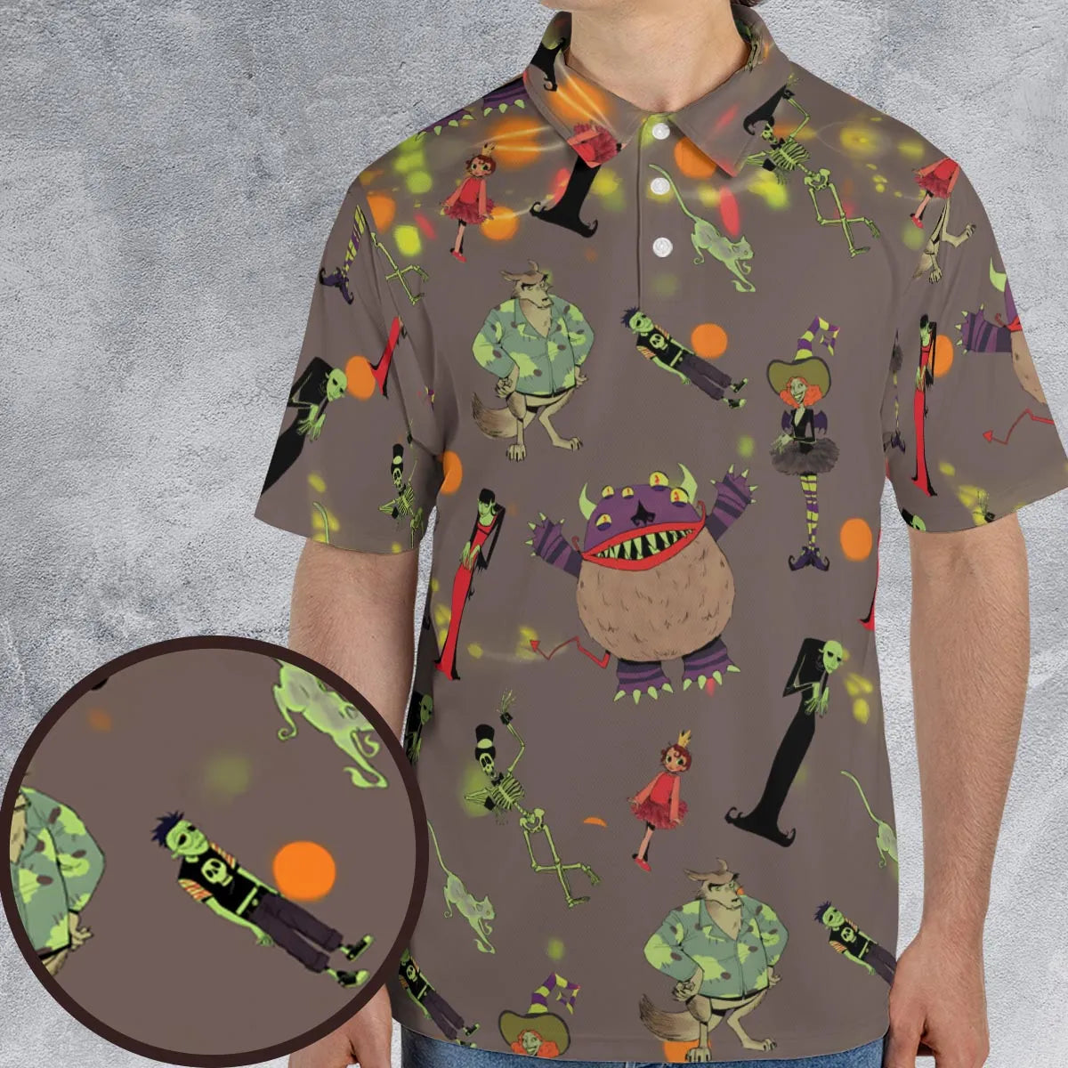 Unisex Polo Shirt - GSLGDTYY
