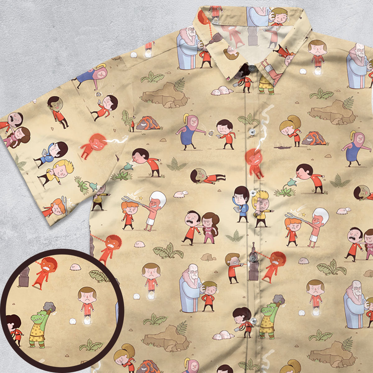 Short Sleeve Button Shirt - KRZCKD7D