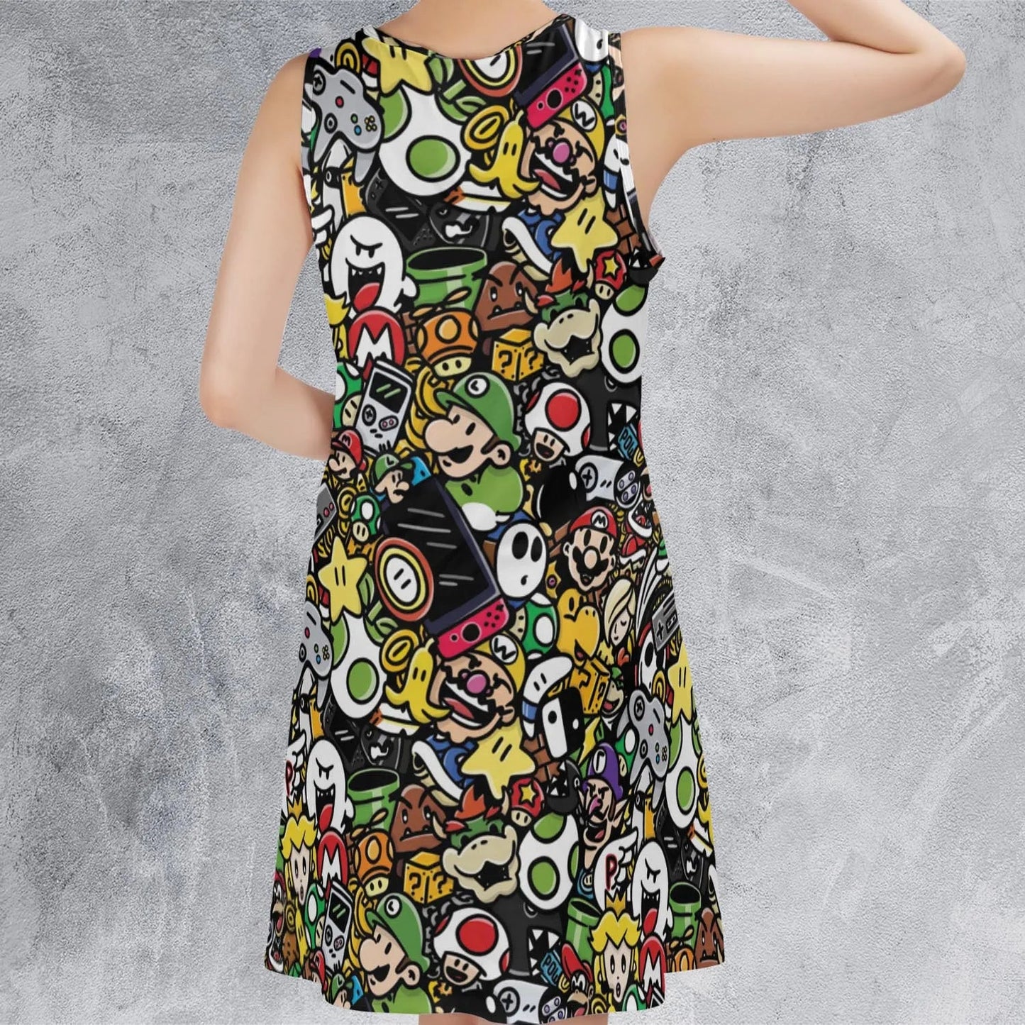 Casual Sleeveless Dress - FDNGDKV5