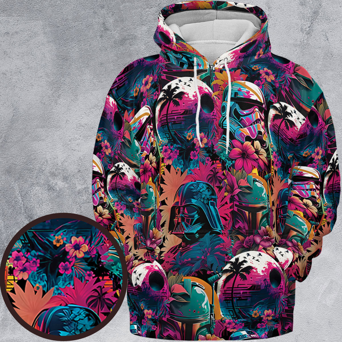 Full Print Hoodie - 8X6GHNGW