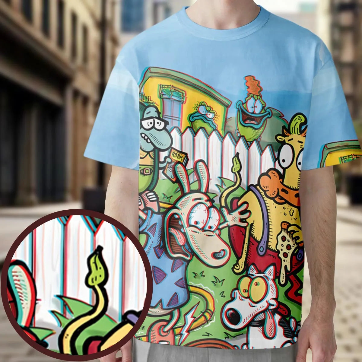 Full Print T-Shirt - QMXEV38A