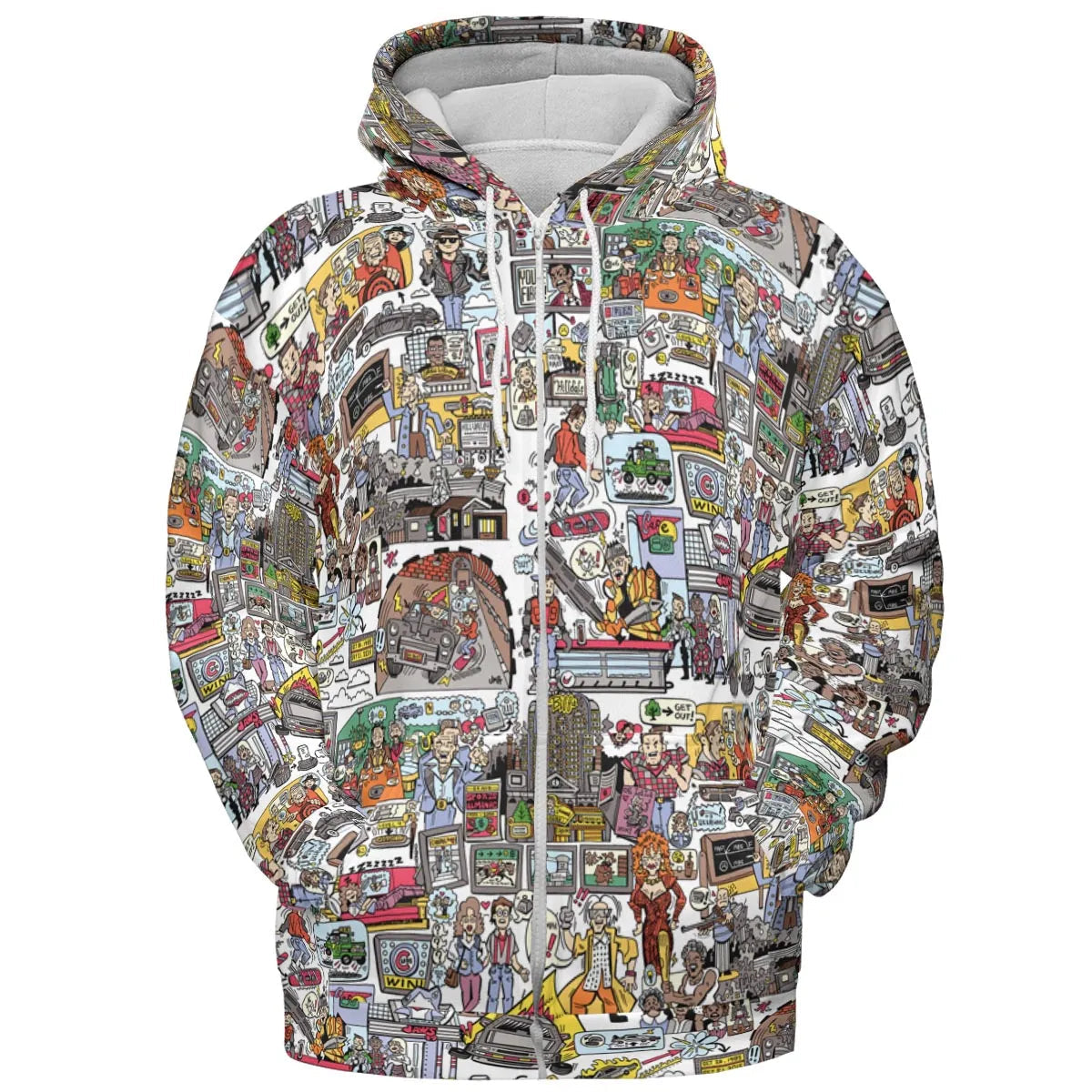Full Print Hoodie - U33HV2PU