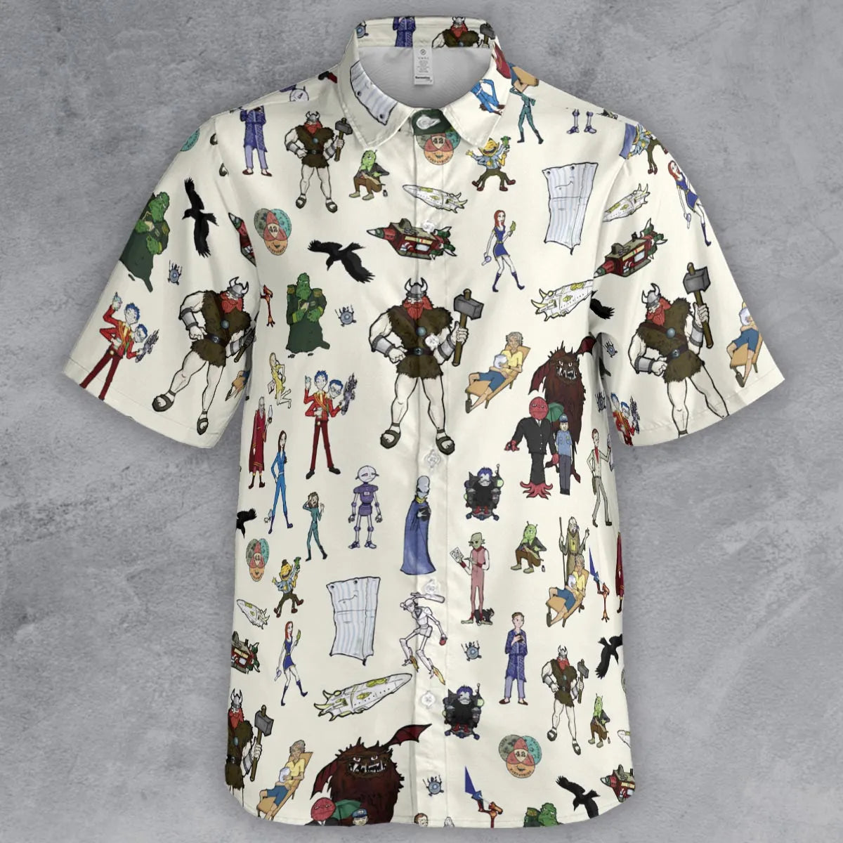 Short Sleeve Button Shirt - US21J5AM