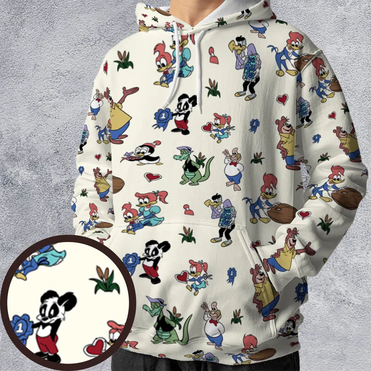 Full Print Hoodie - XBELD5AN