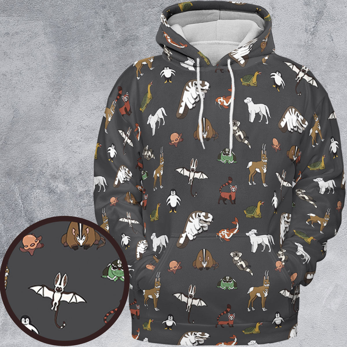 Full Print Hoodie - KHM5DJWP