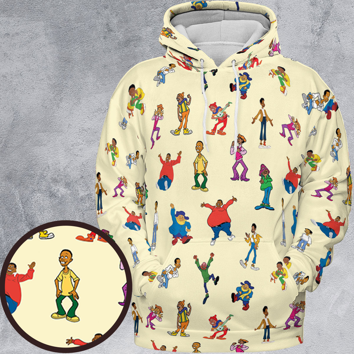 Full Print Hoodie - 14B513LC