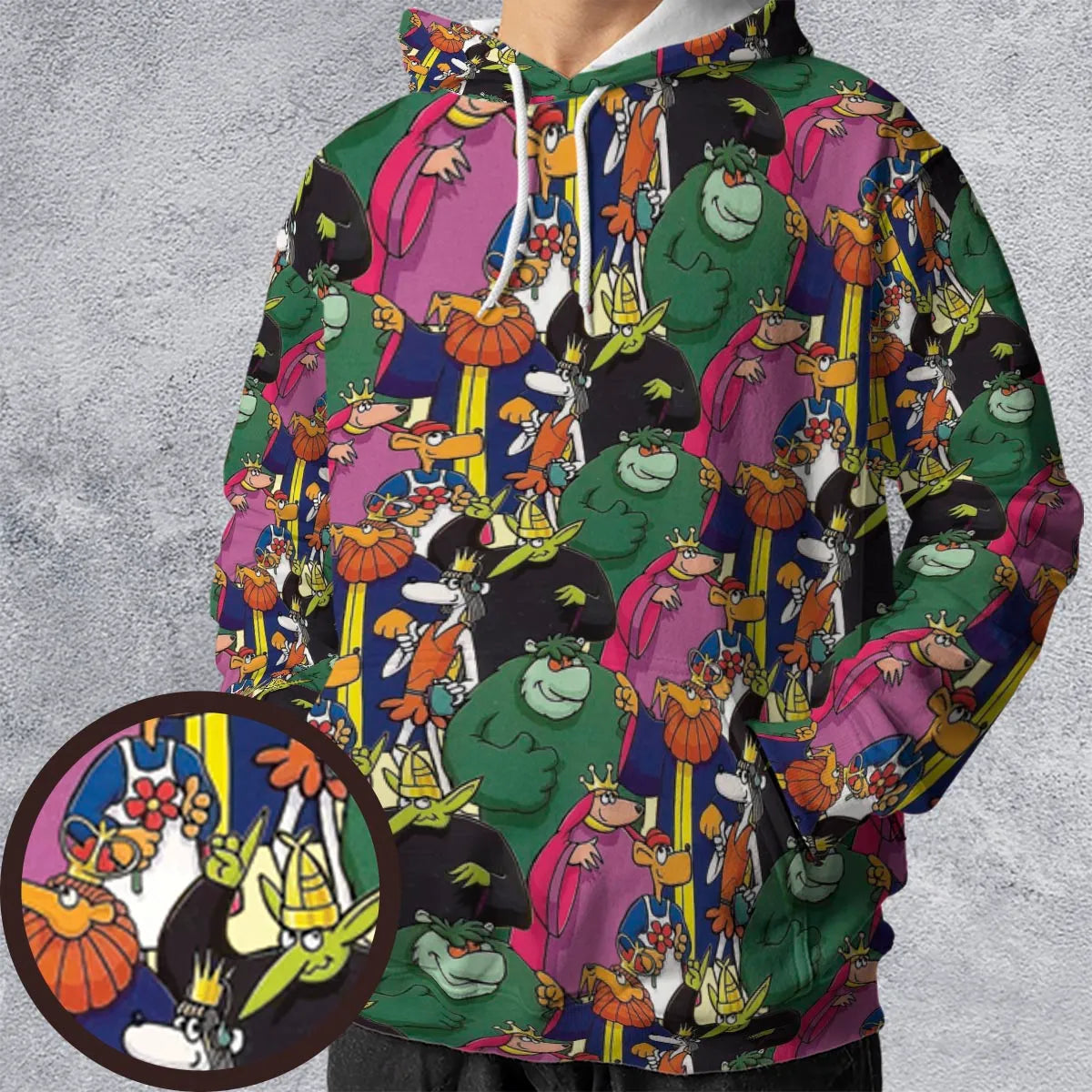 Full Print Hoodie - 6M9C7QN3