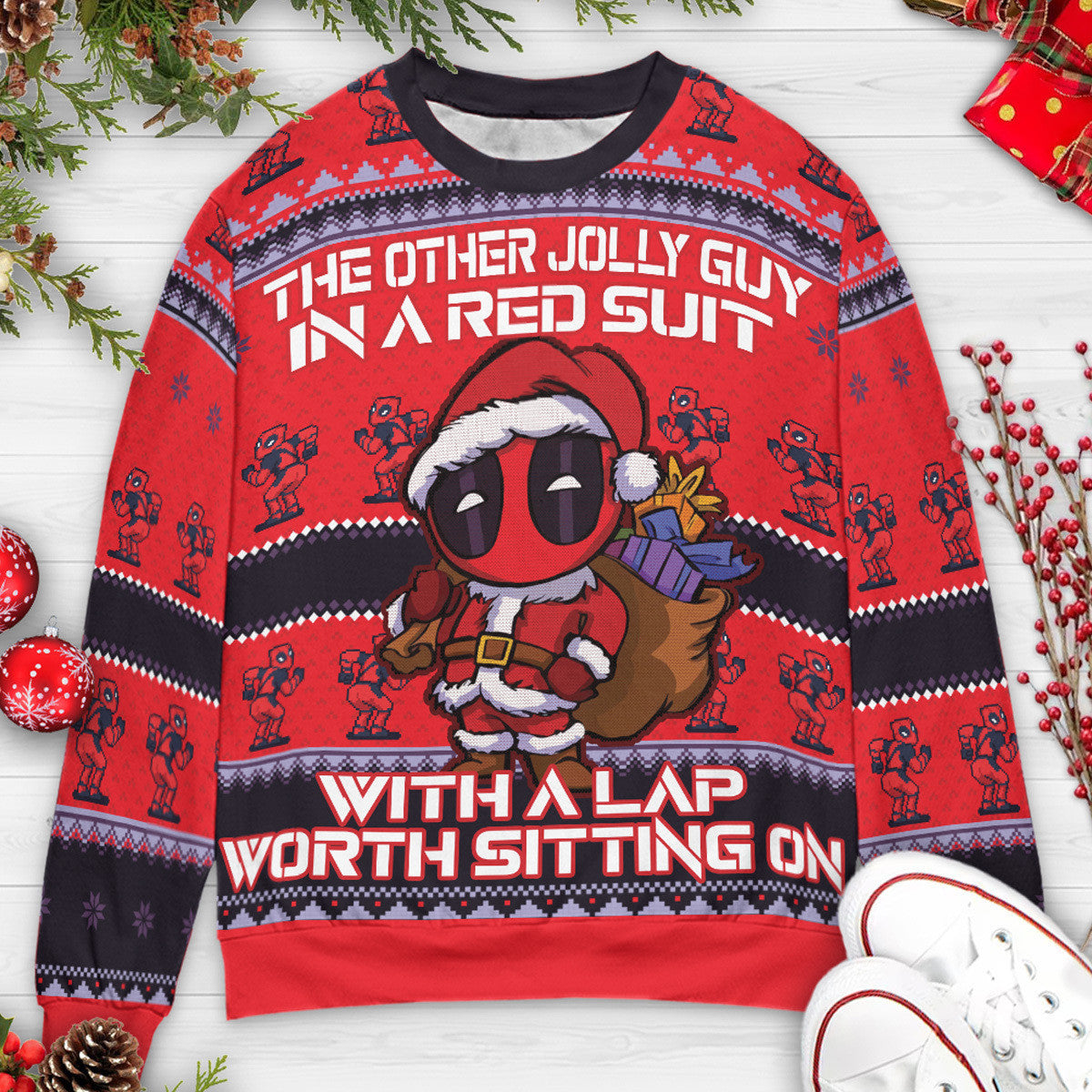 Ugly Christmas Sweatshirt - KTU69CAW