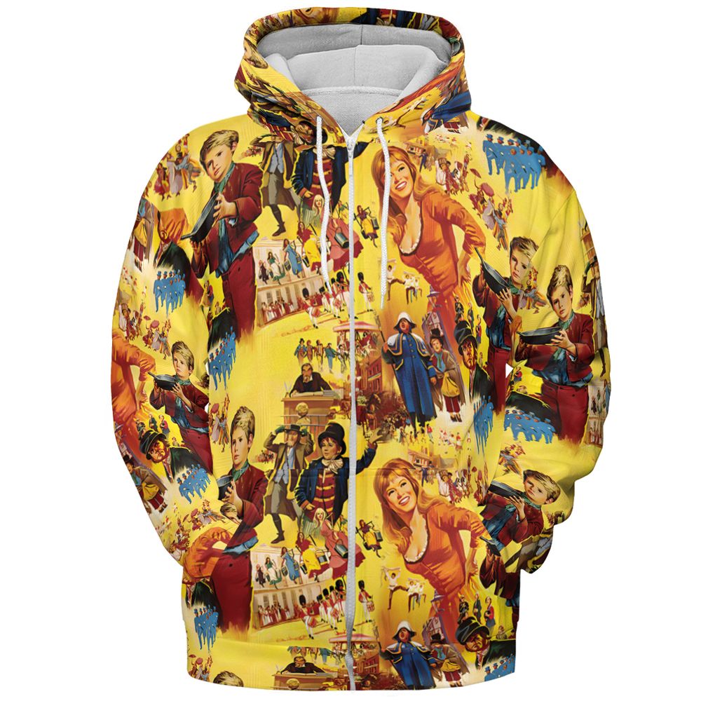 All-over Print Hoodie - NQXBPTJA -  - 3
