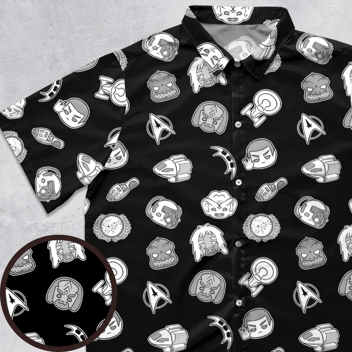 Short Sleeve Button Shirt - C9XQGELZ
