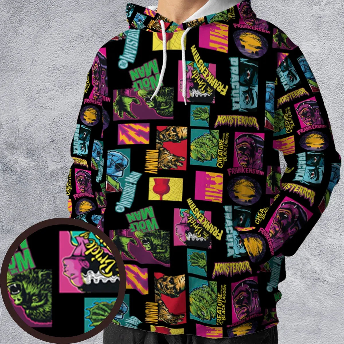 Full Print Hoodie - 8YQNE3TF