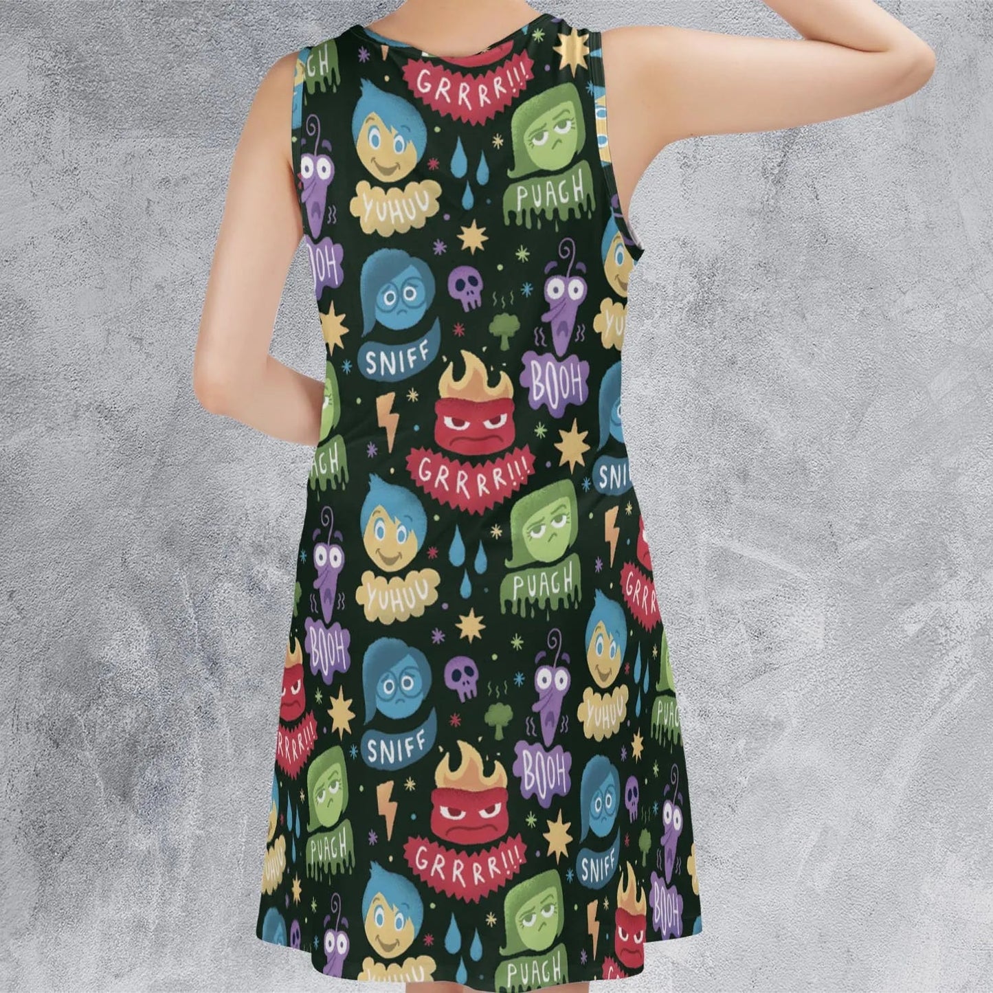 Casual Sleeveless Dress - ZWJX6TZV