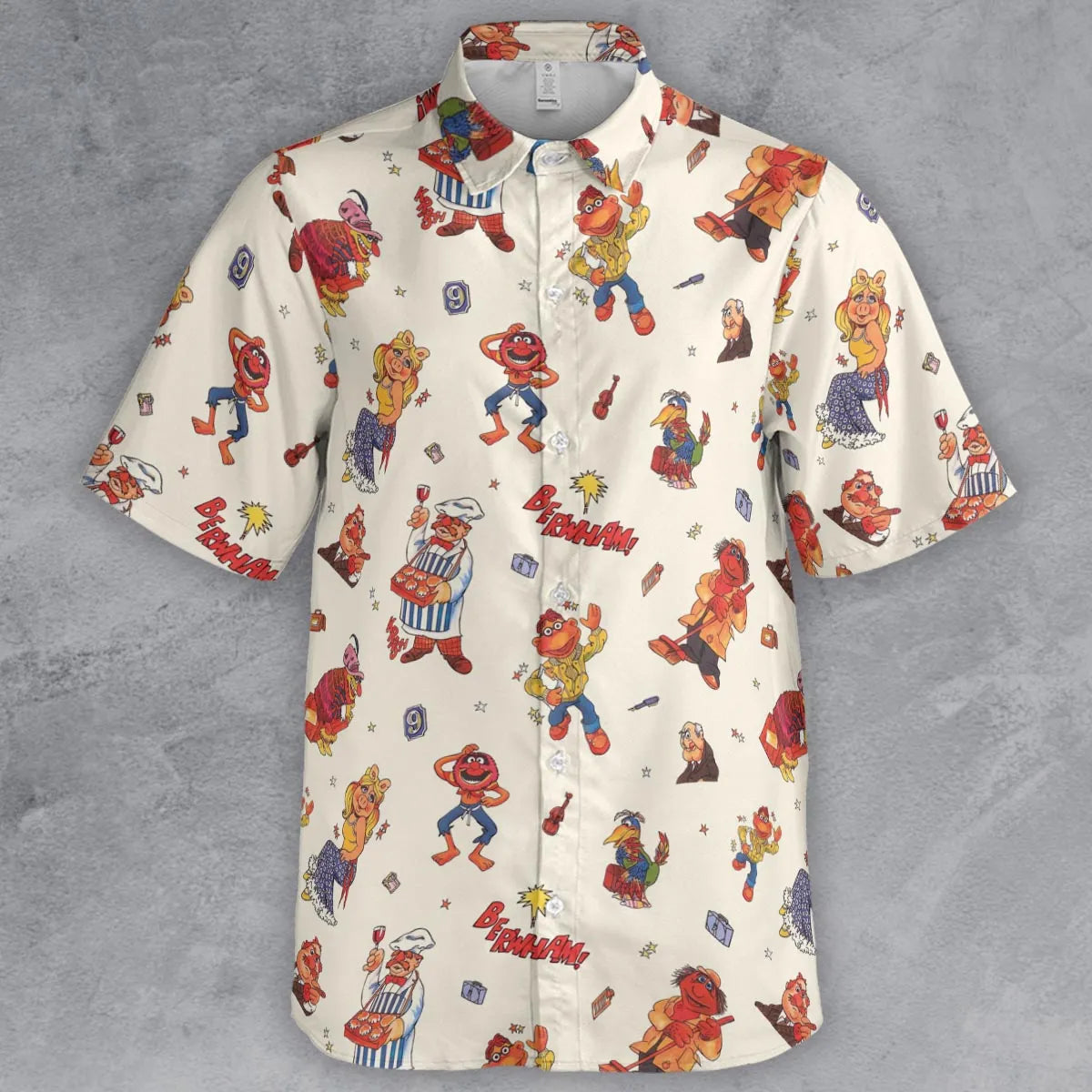 Short Sleeve Button Shirt - KSUJWTL2