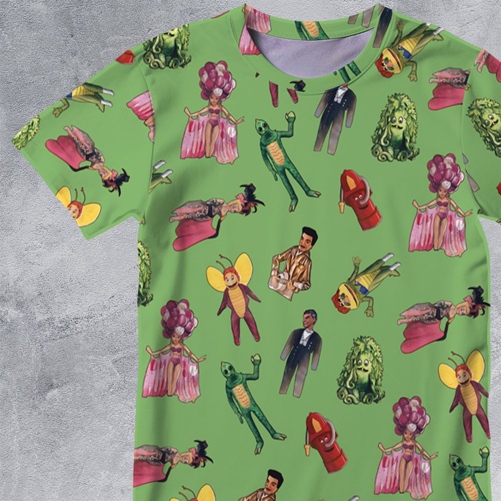 All-Over Print Unisex T-Shirt - 6HUTGRDV -  - 2