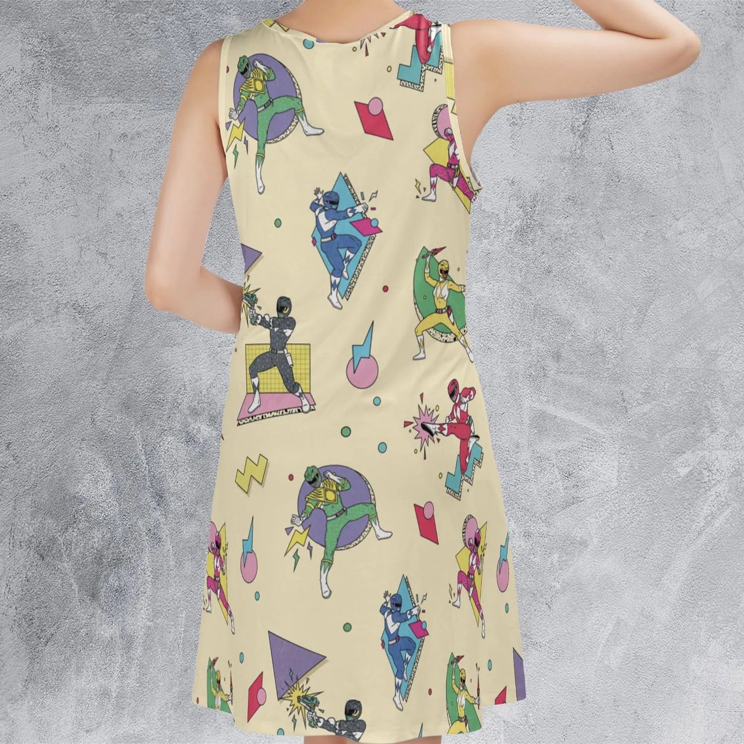 Casual Sleeveless Dress - D8JWDW7E