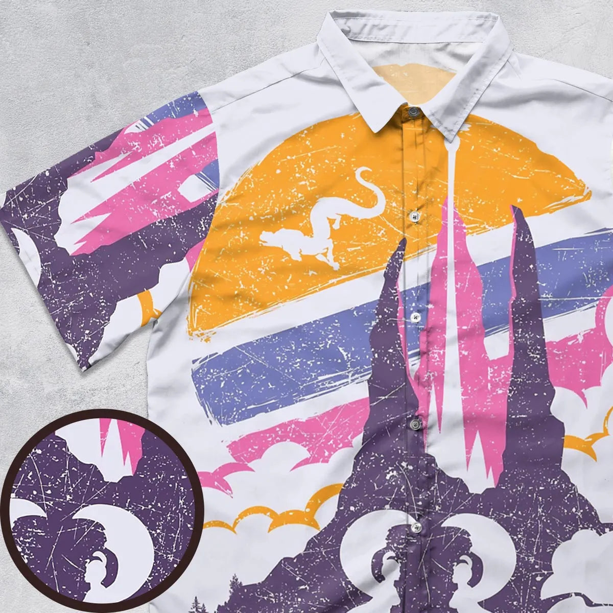 Short Sleeve Button Shirt - 3CW4SP85