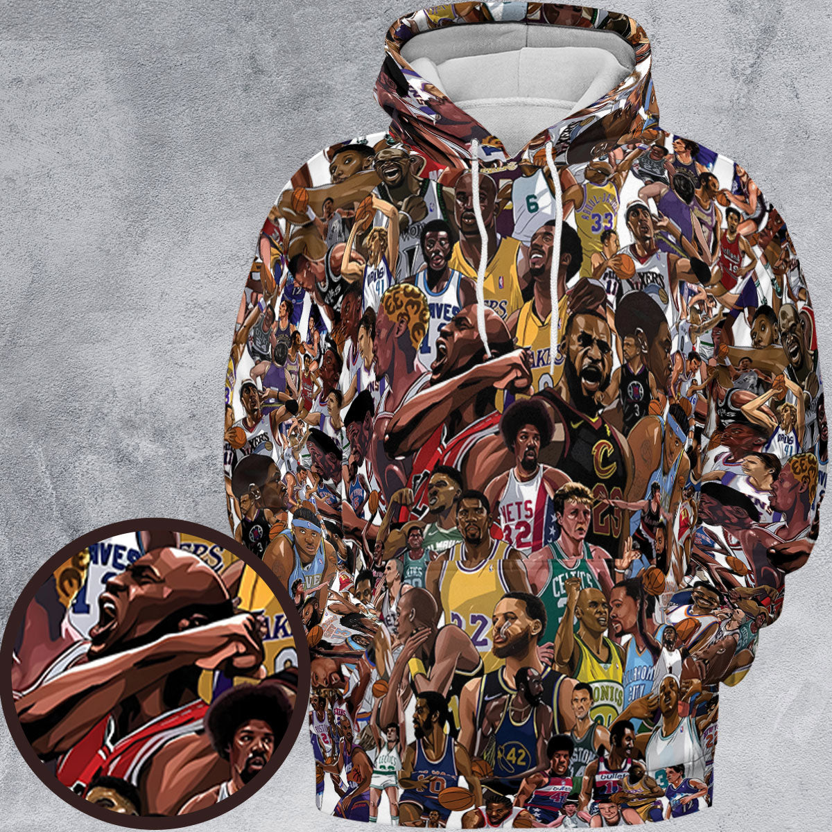 Full Print Hoodie - U1FM19WV