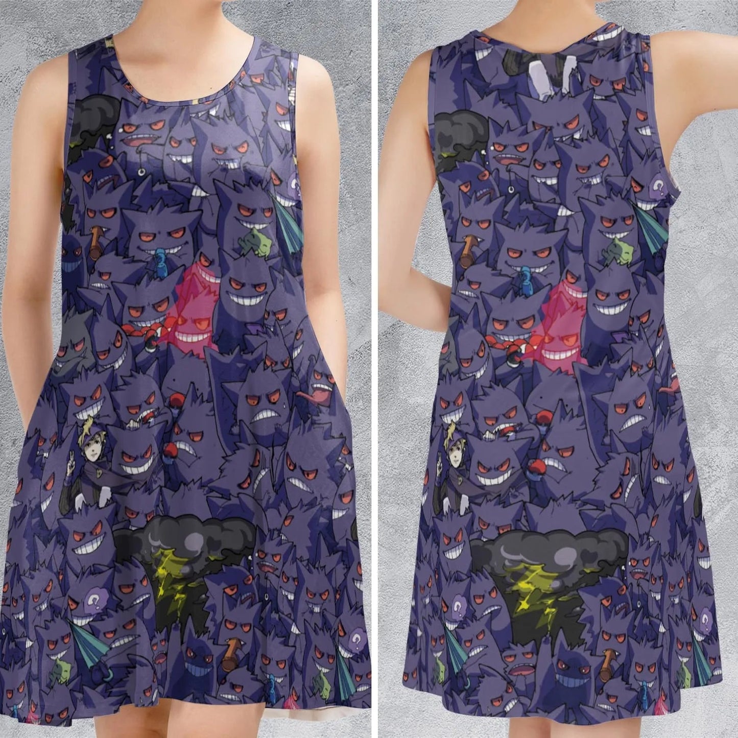 Casual Sleeveless Dress - EB5HGCLP