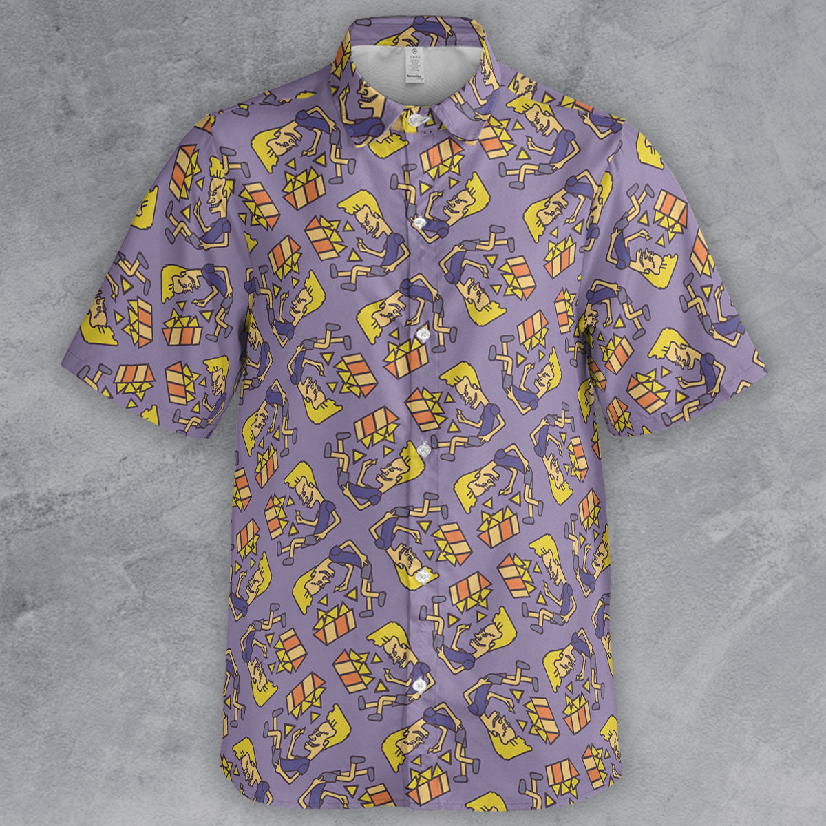 Short Sleeve Button Shirt - MSPGLS9K