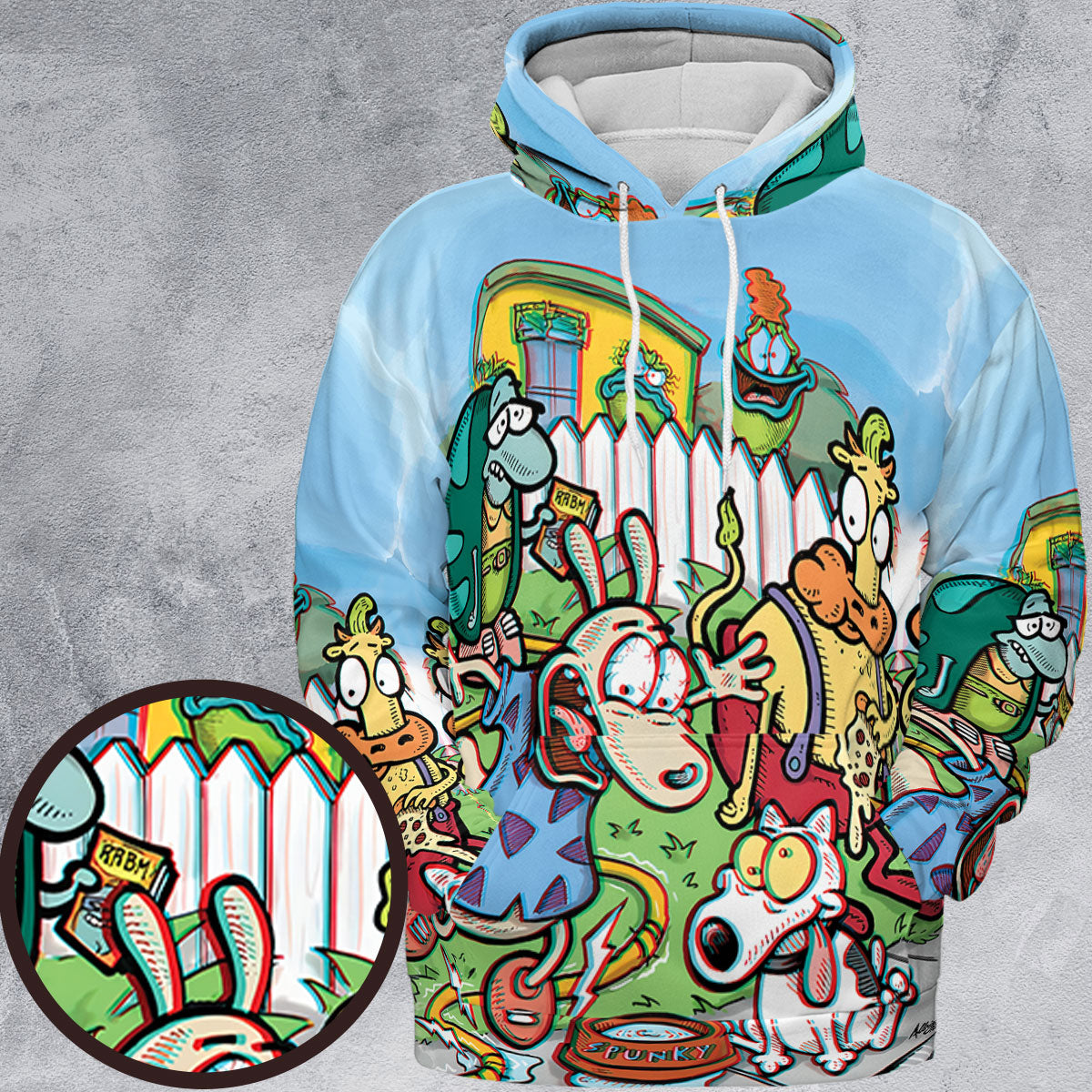 Full Print Hoodie - CKDV8NQG