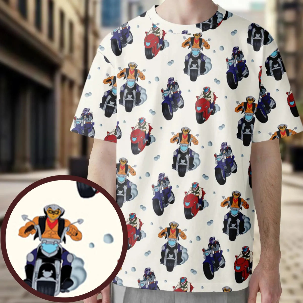 Full Print T-Shirt - DHF934N5