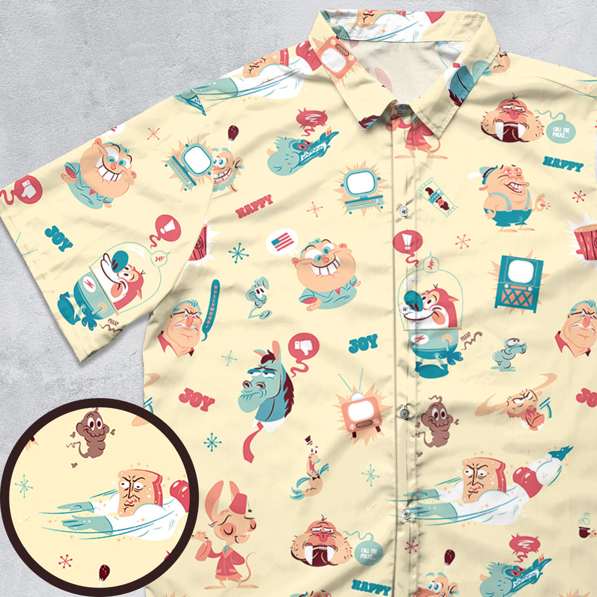 Short Sleeve Button Shirt - 9211QL9E