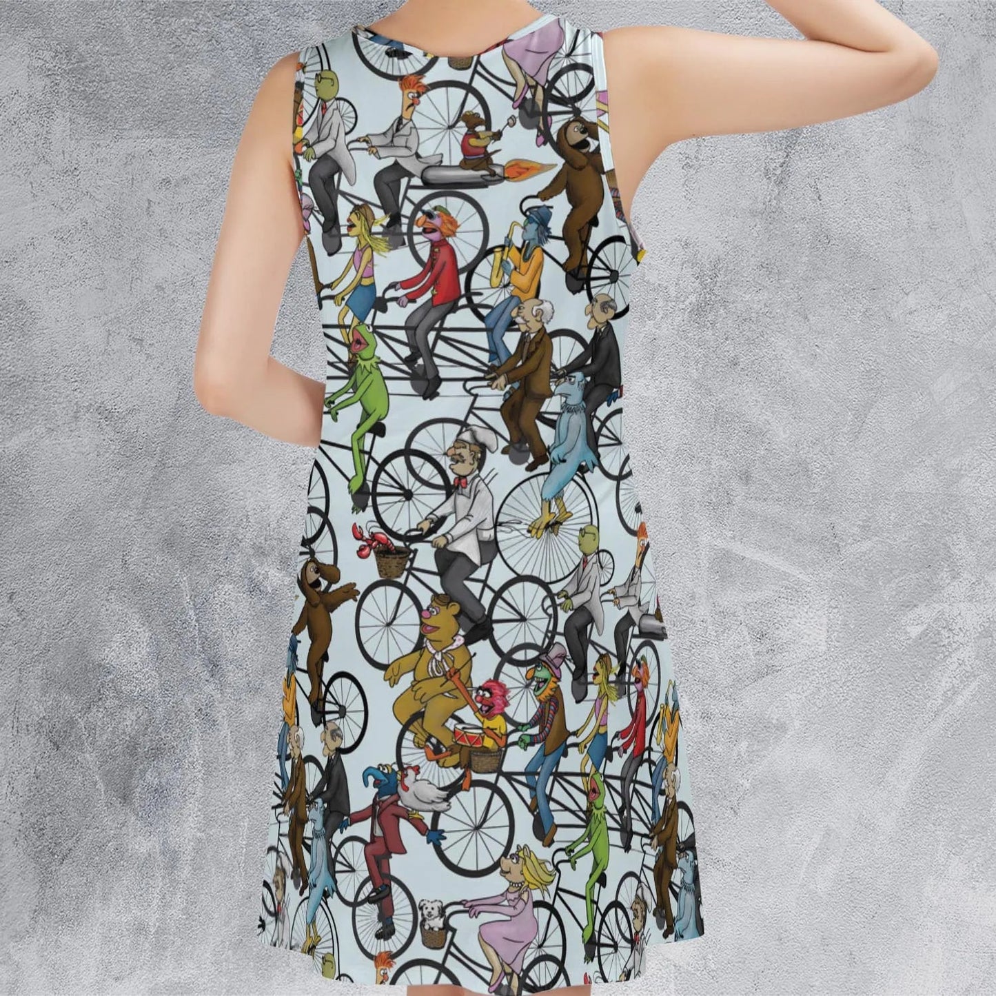 Casual Sleeveless Dress - BBPMHJYT