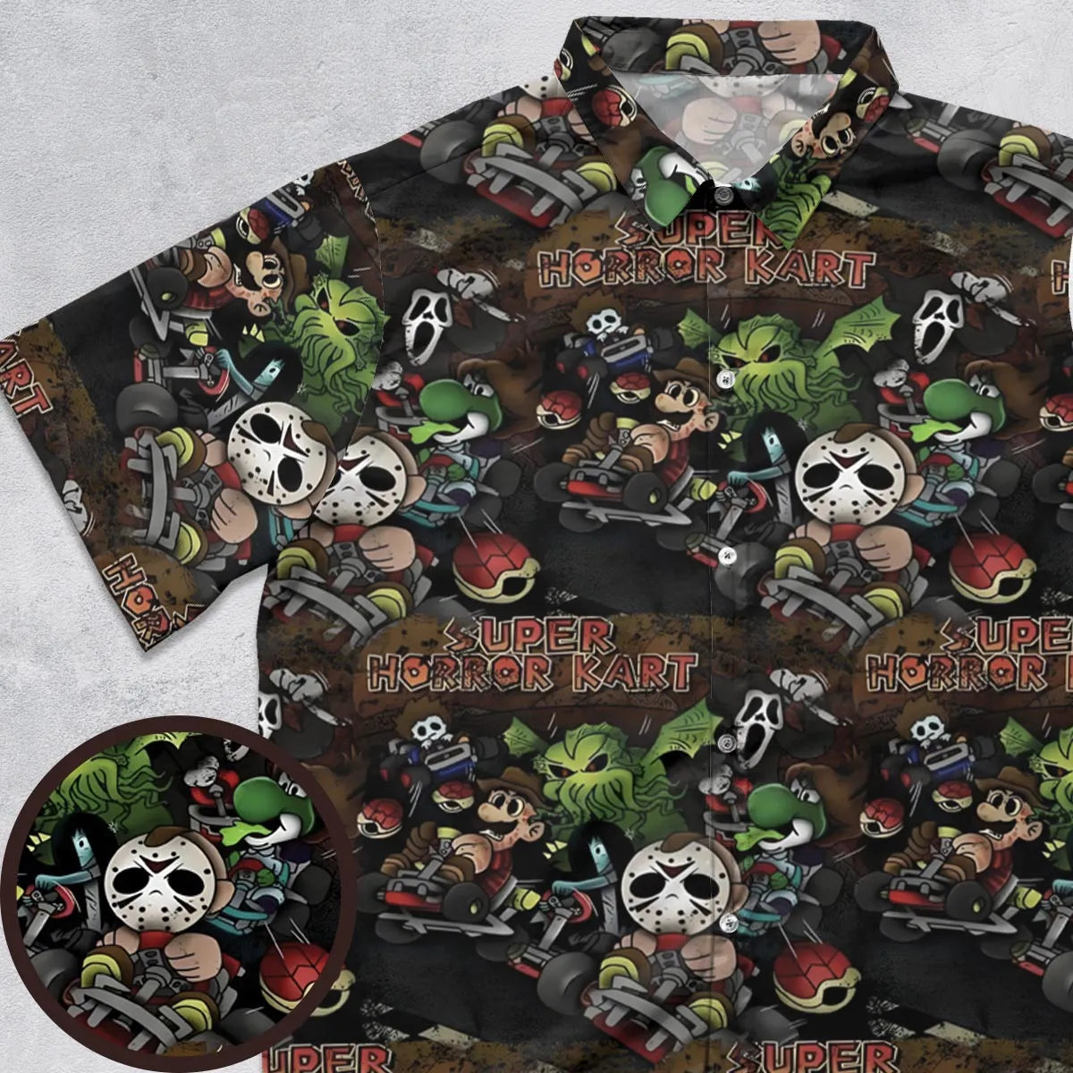Short Sleeve Button Shirt - 57BL8U5J