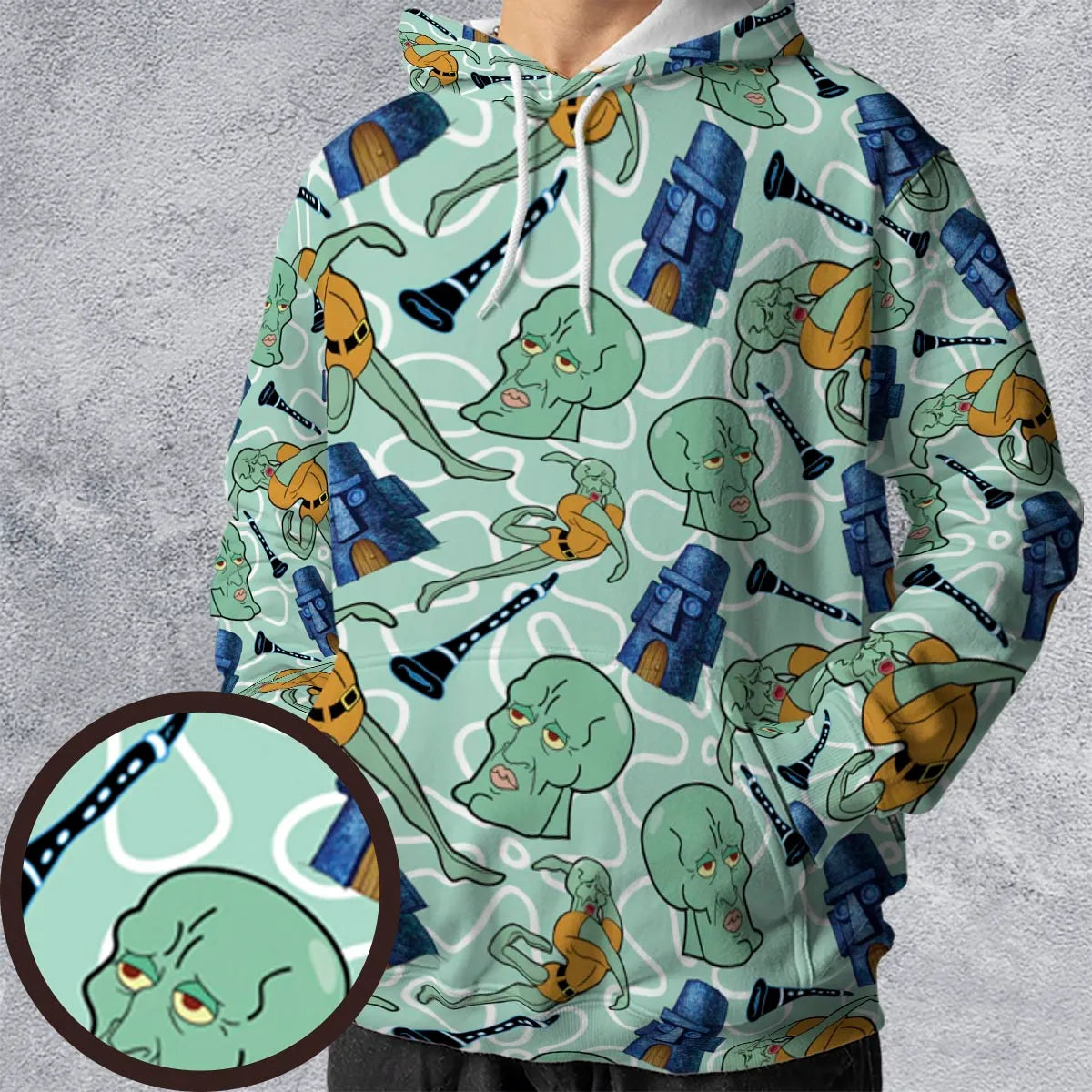 Full Print Hoodie - U92G6LCY