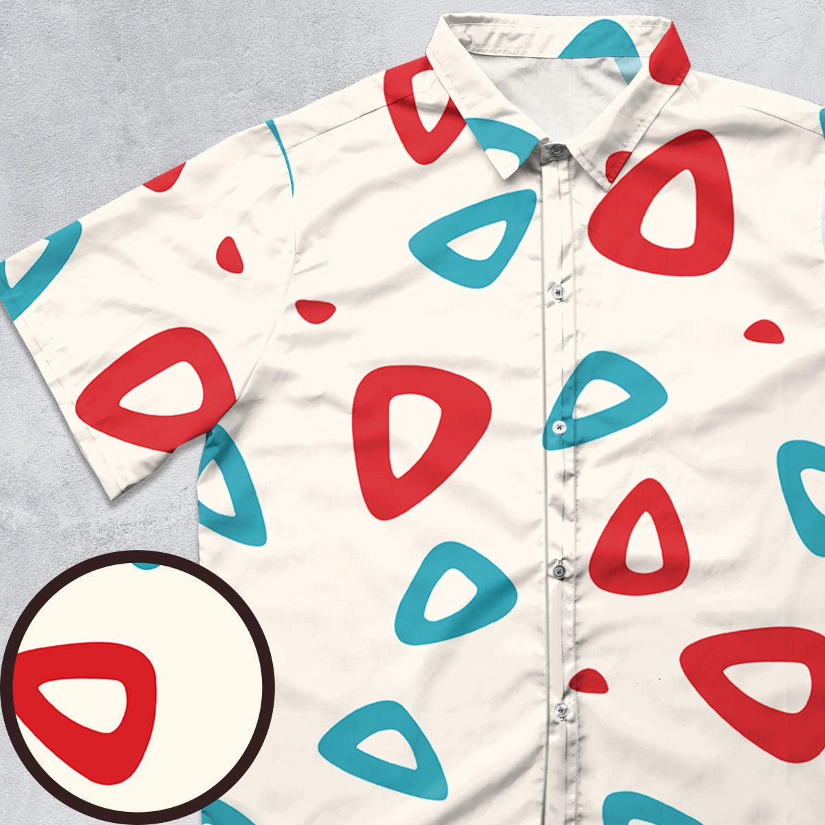 Short Sleeve Button Shirt - PSFUUTNE