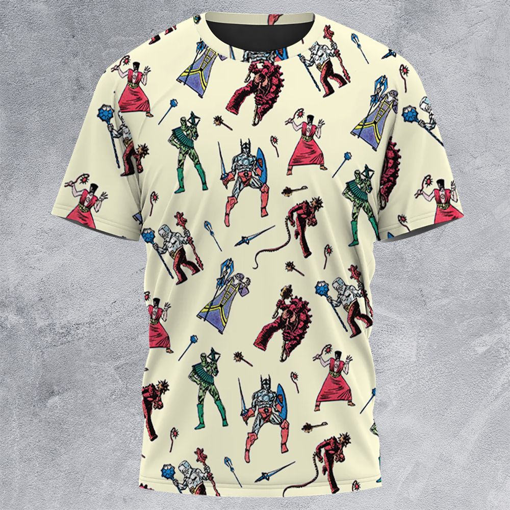 All-Over Print Unisex T-Shirt - K13GMNX1 -  - 3