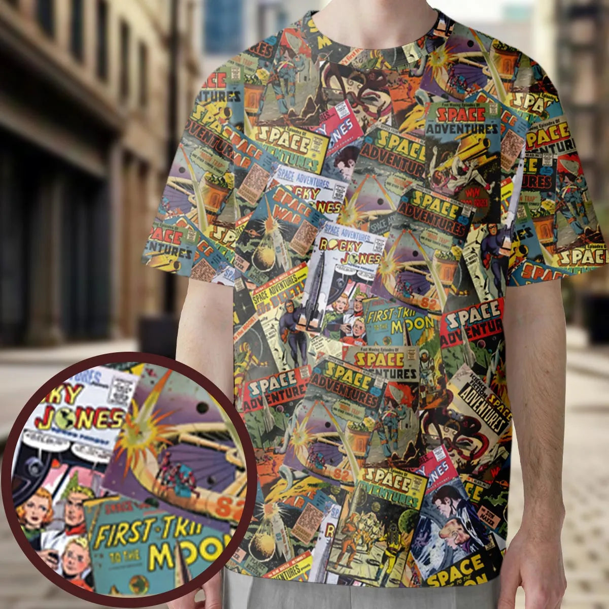 Full Print T-Shirt - V1KESEUQ