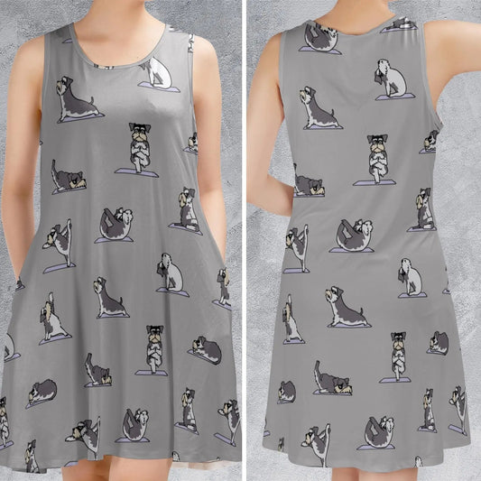 Casual Sleeveless Dress - 4J43978Z