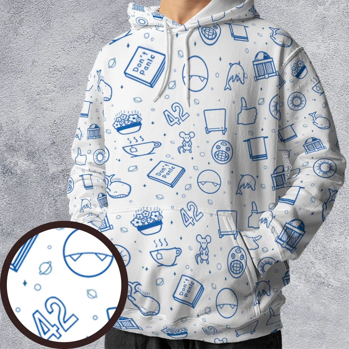 Full Print Hoodie - 7VJ9Y8EN