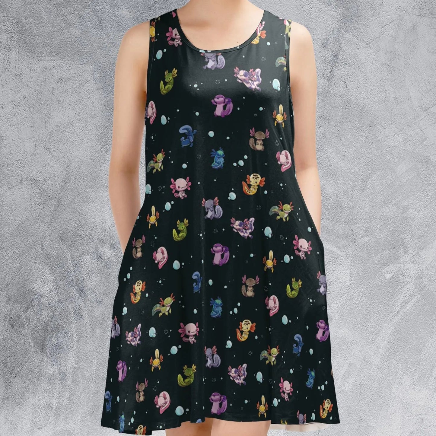 Casual Sleeveless Dress - R5HXL31K