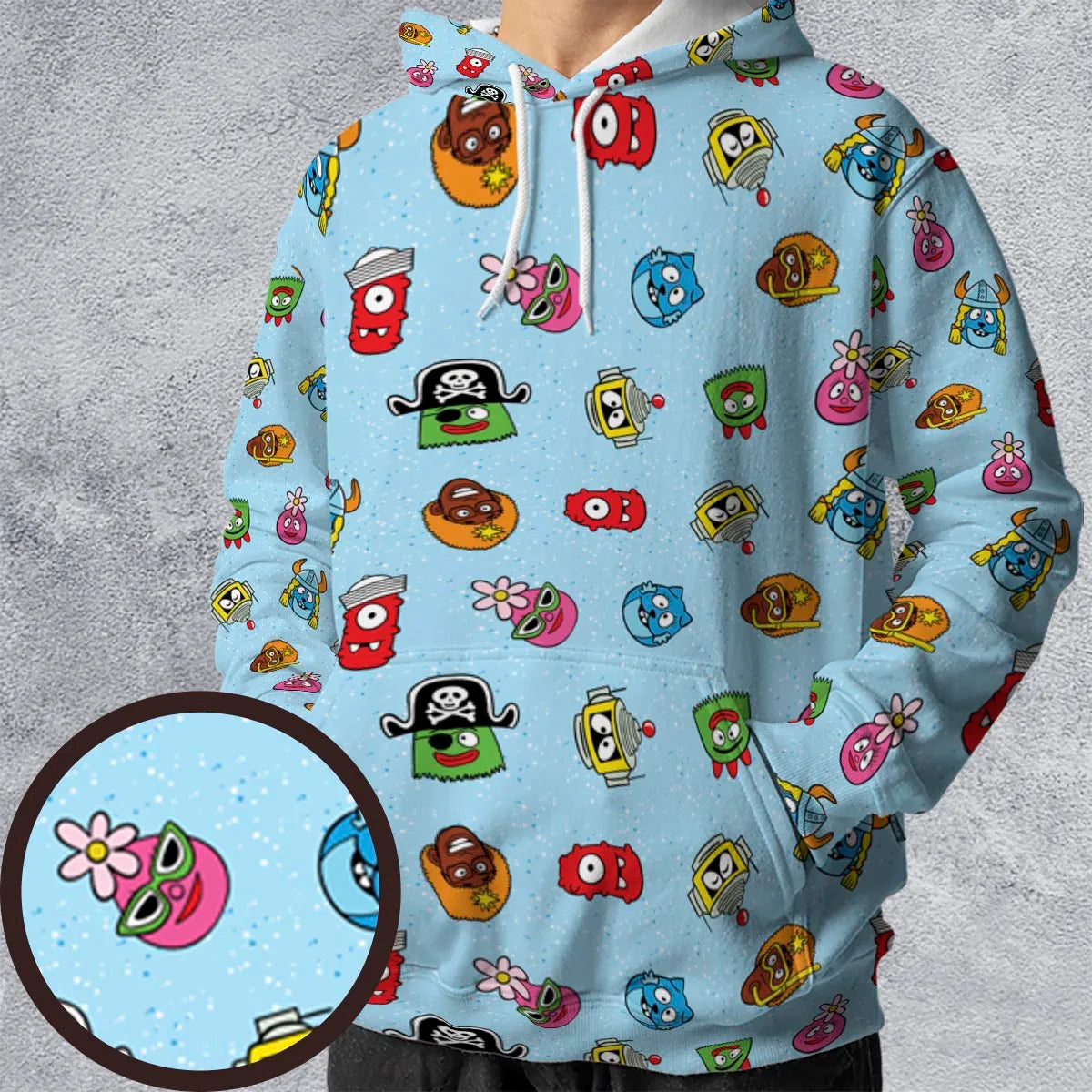 Full Print Hoodie - S1DJ3T7A
