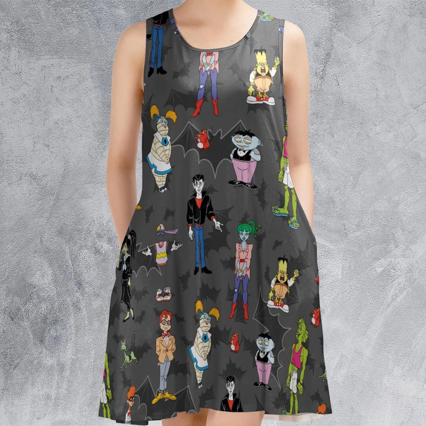 Casual Sleeveless Dress - S22LJ9PG