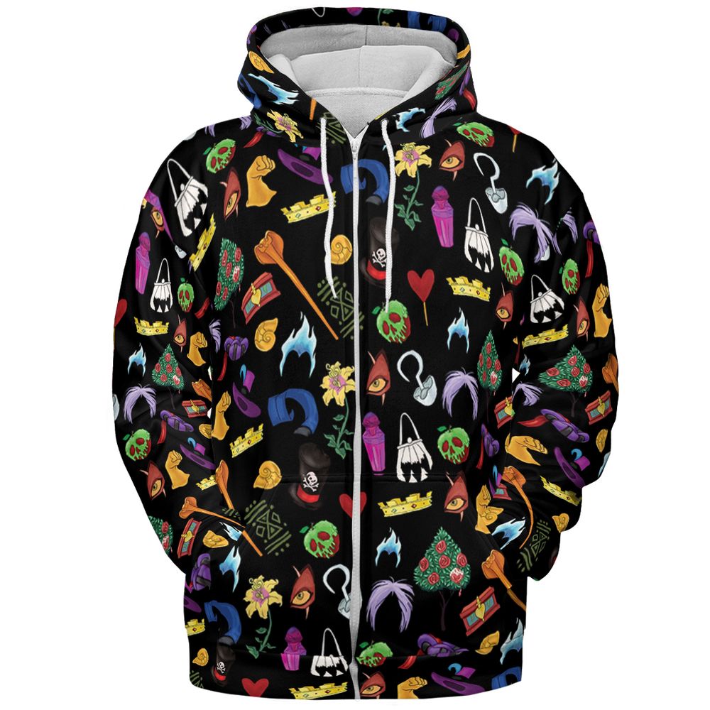 All-over Print Hoodie - U7ZZJSQP -  - 3