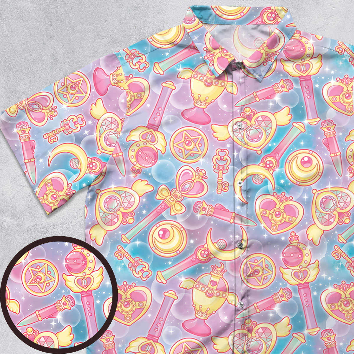 Short Sleeve Button Shirt - 987BAWBN