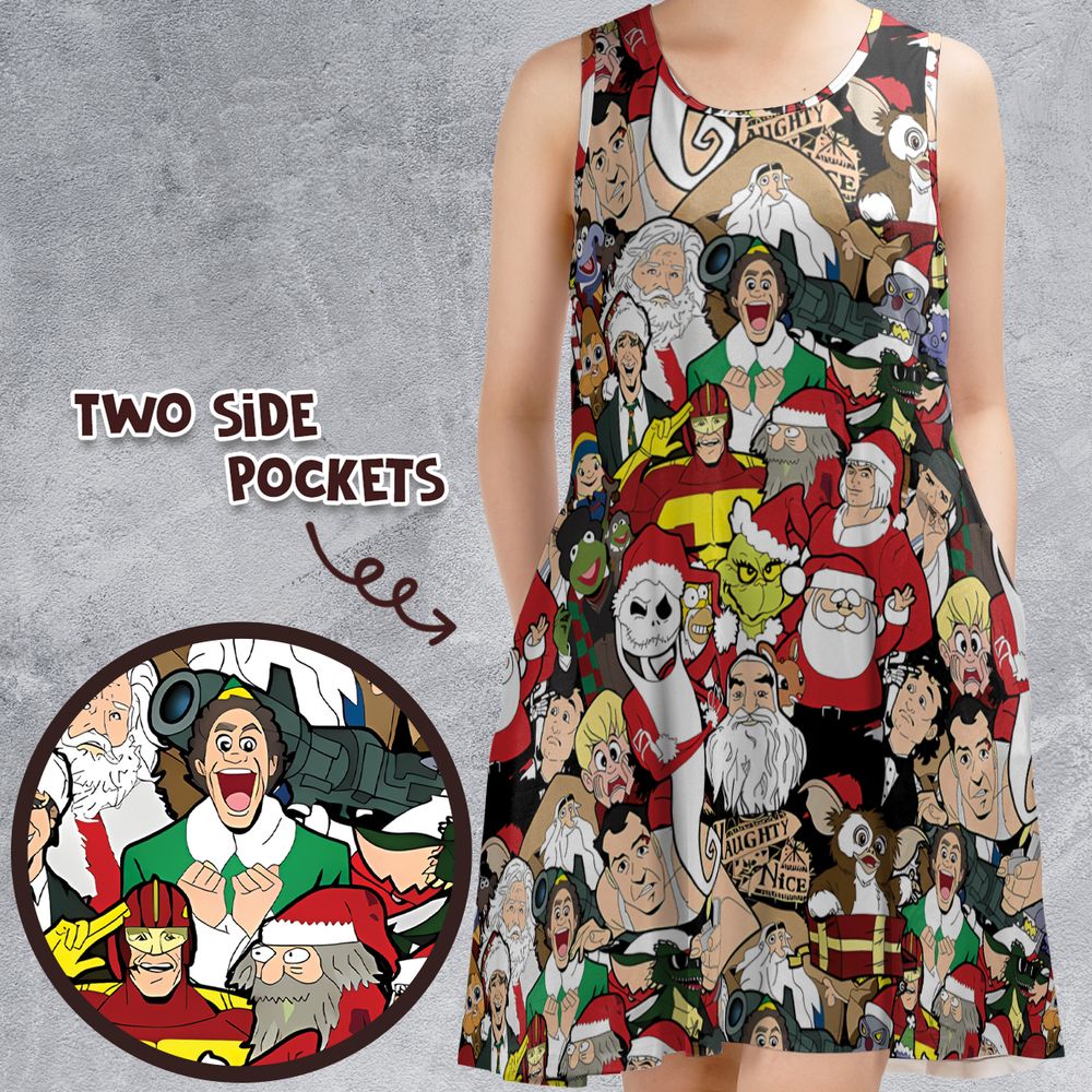 Sleeveless Dress - BKWJFDK8 -  - 1