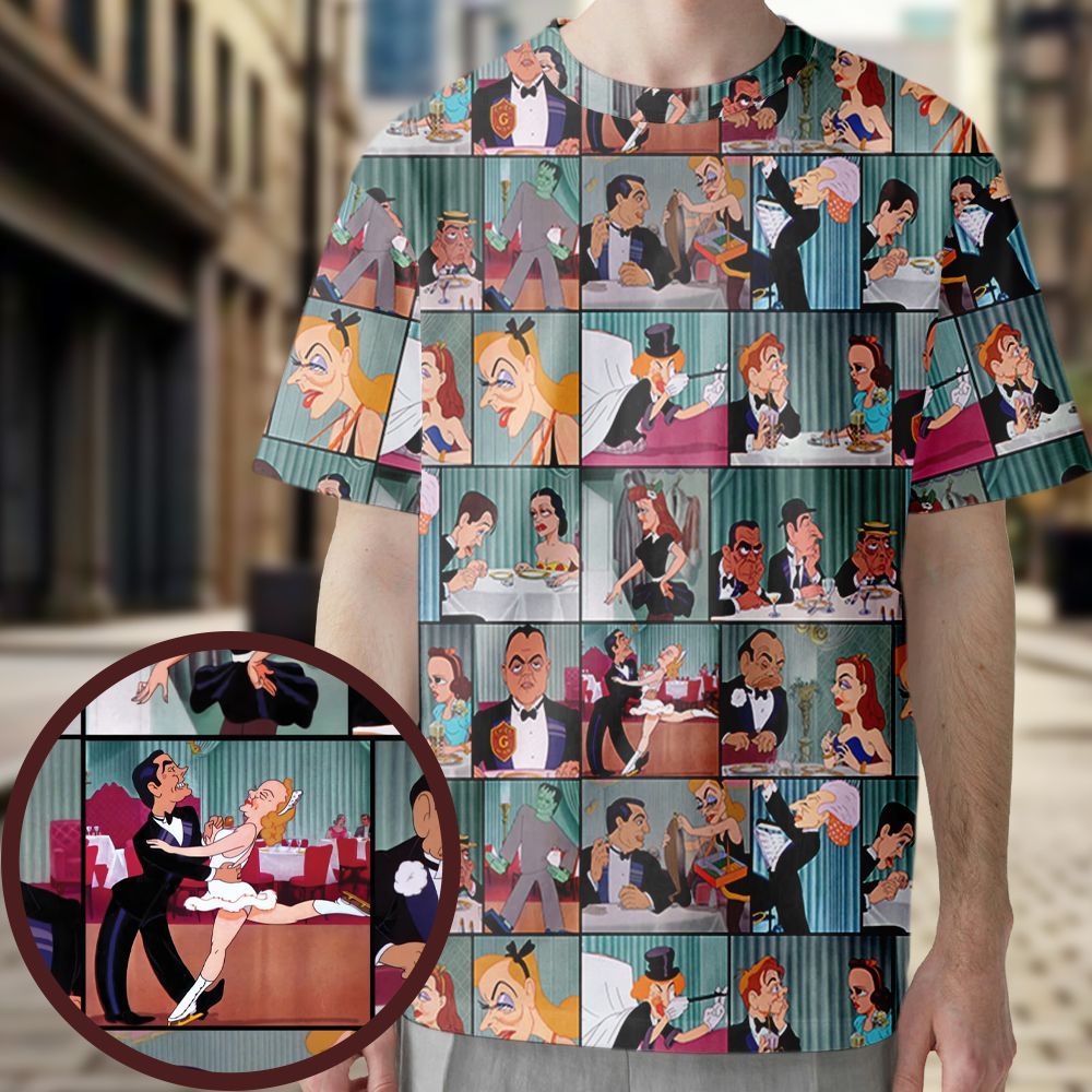 All-Over Print Unisex T-Shirt - 7PV86Y16 -  - 1
