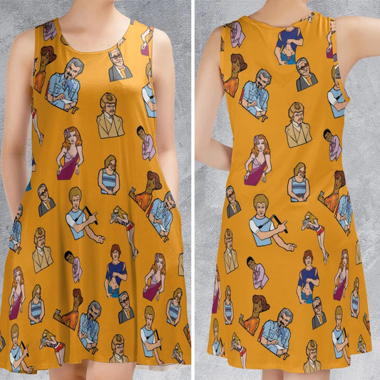 Casual Sleeveless Dress - 9GF42MMD
