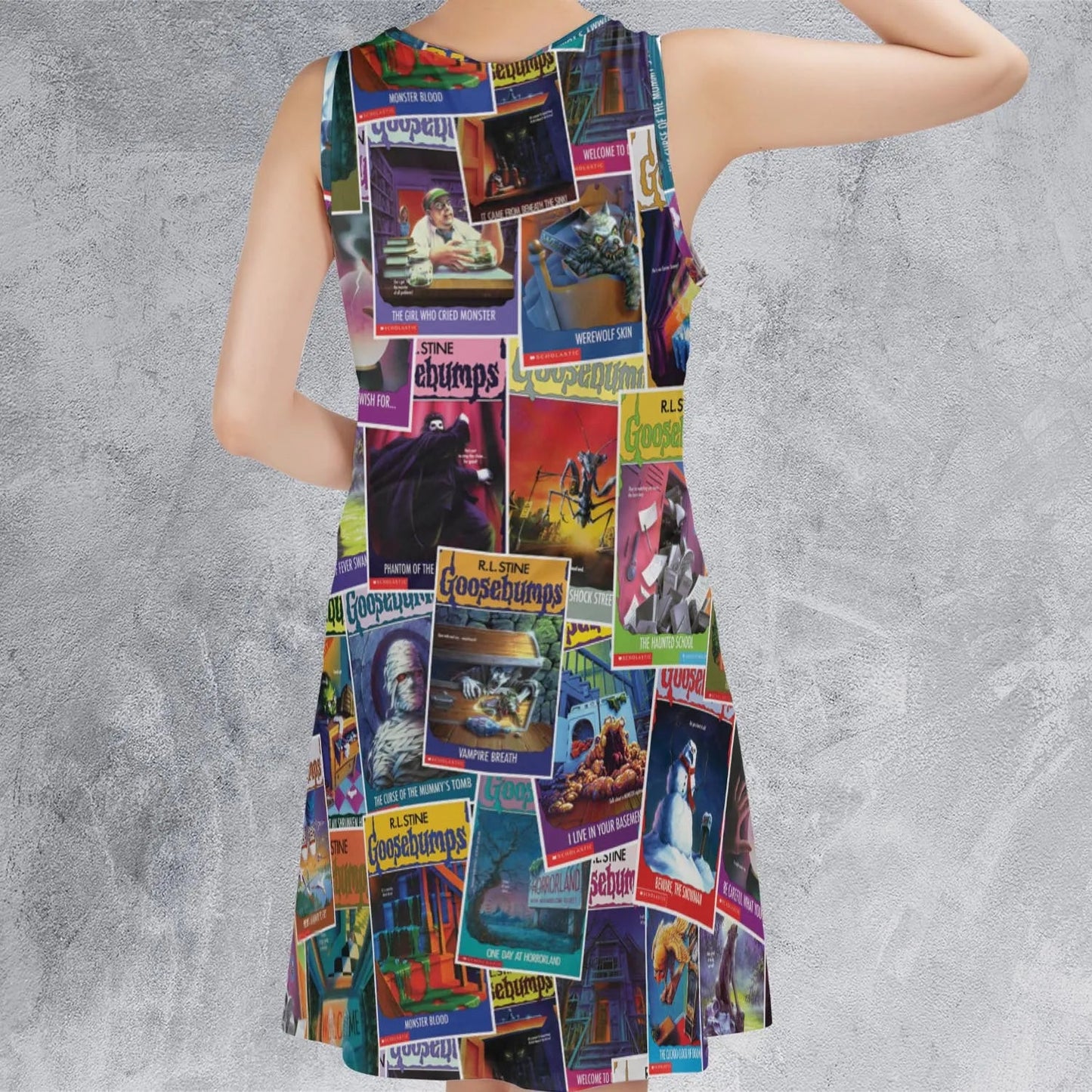 Casual Sleeveless Dress - WU23TCD2