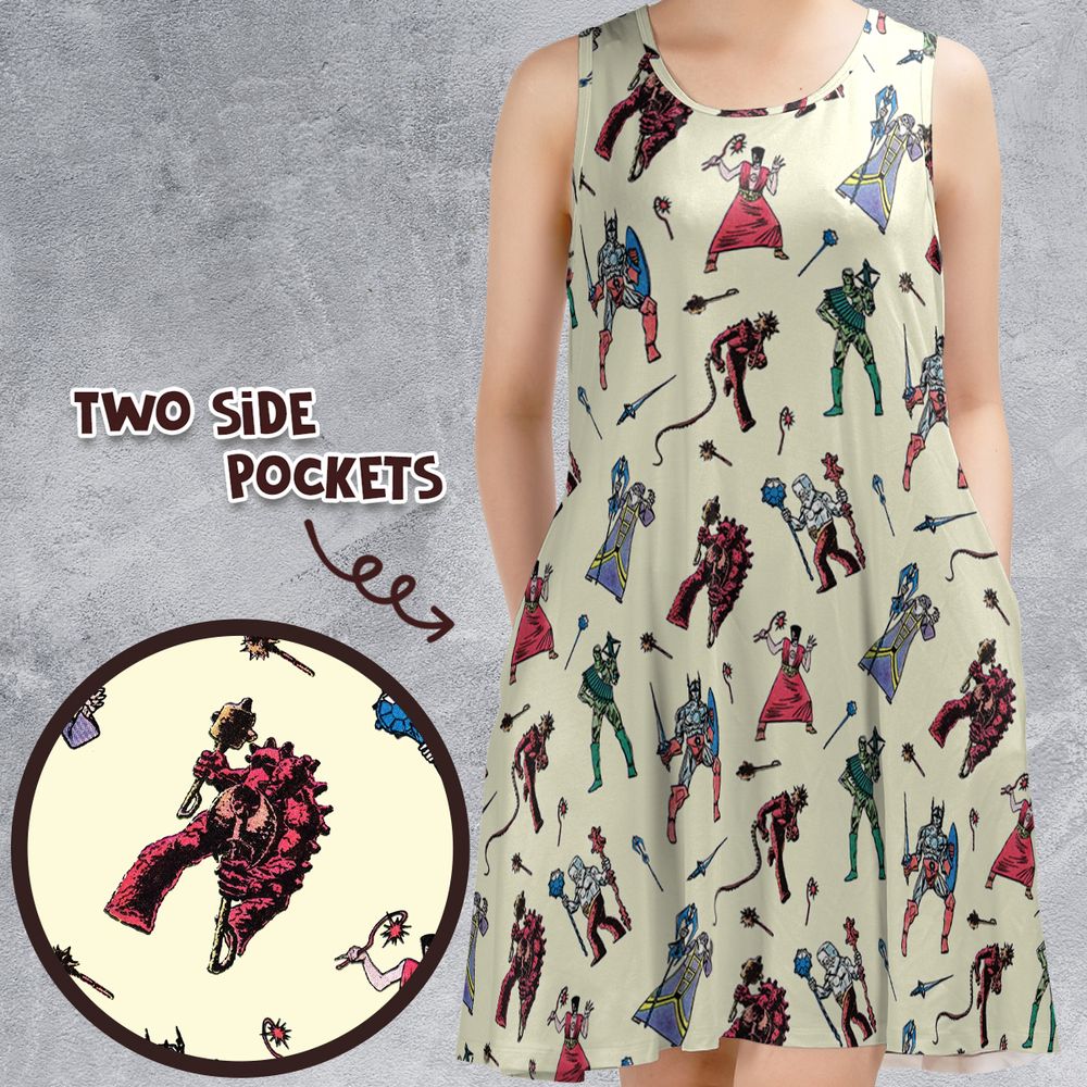 Sleeveless Dress - N4T5UXSW -  - 1