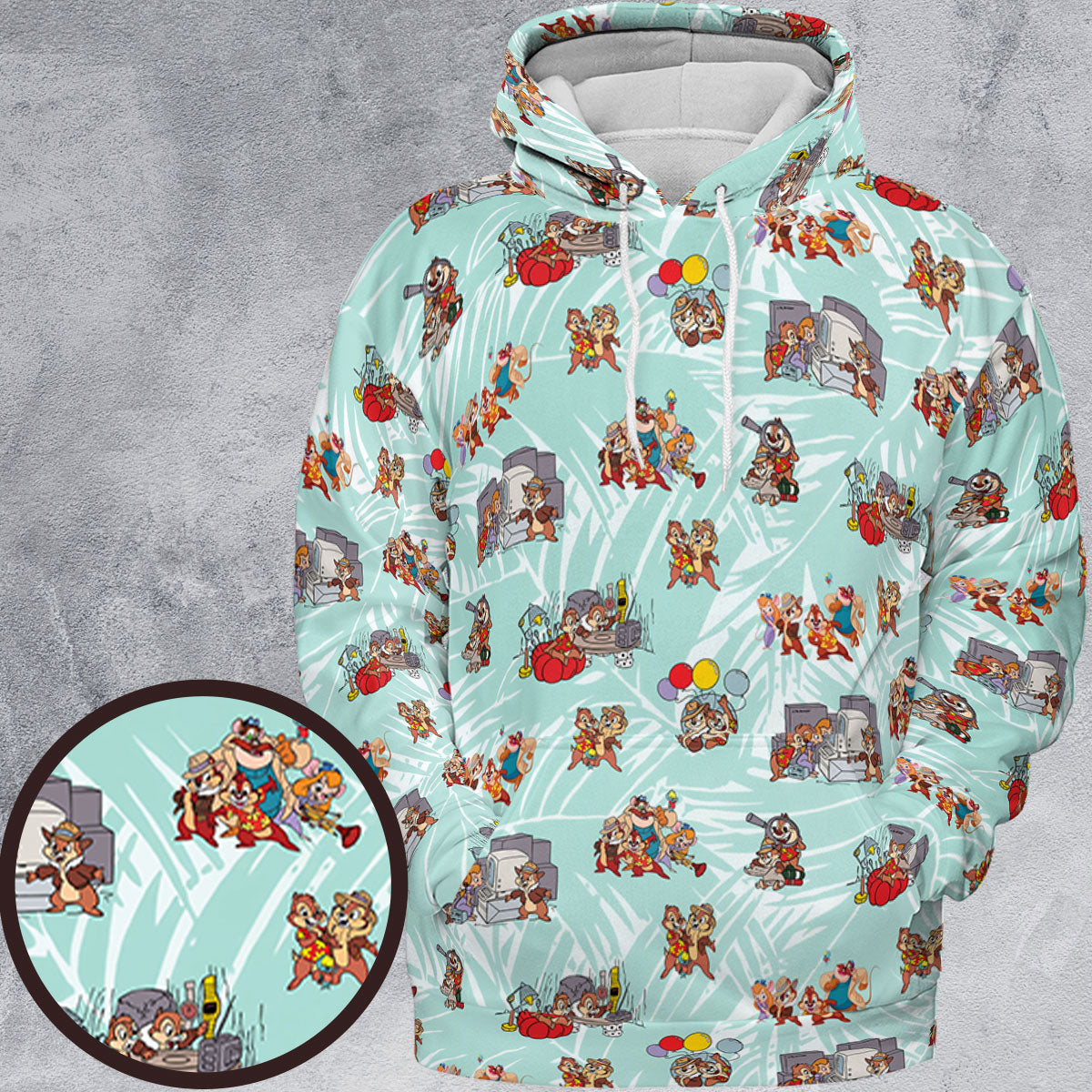 Full Print Hoodie - 4VKZFDQG