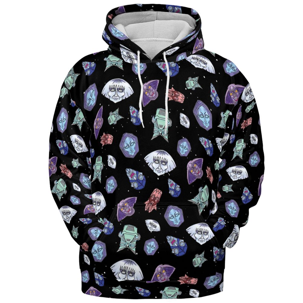 All-over Print Hoodie - 7M8HUFFW -  - 2