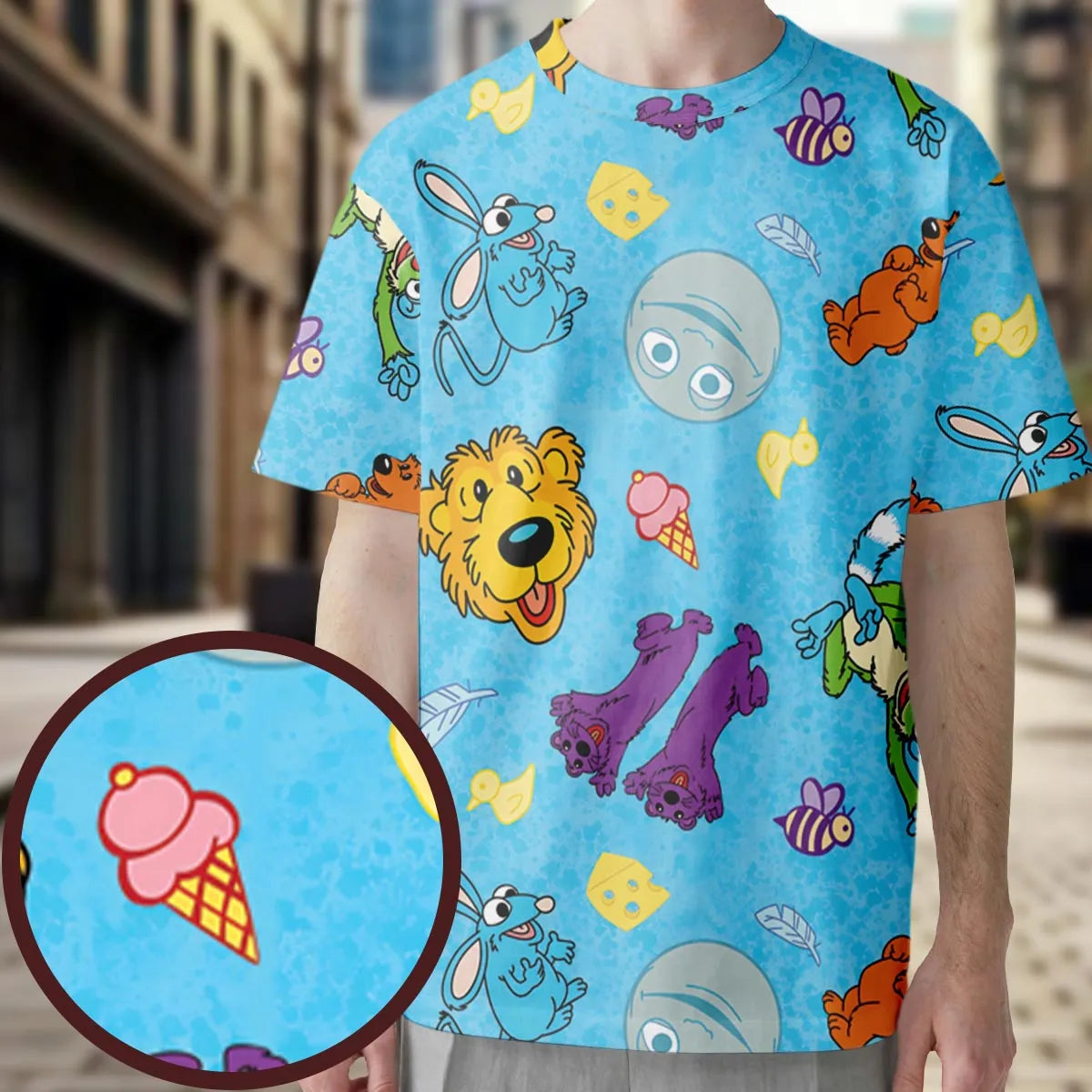 Full Print T-Shirt - CY589GYM